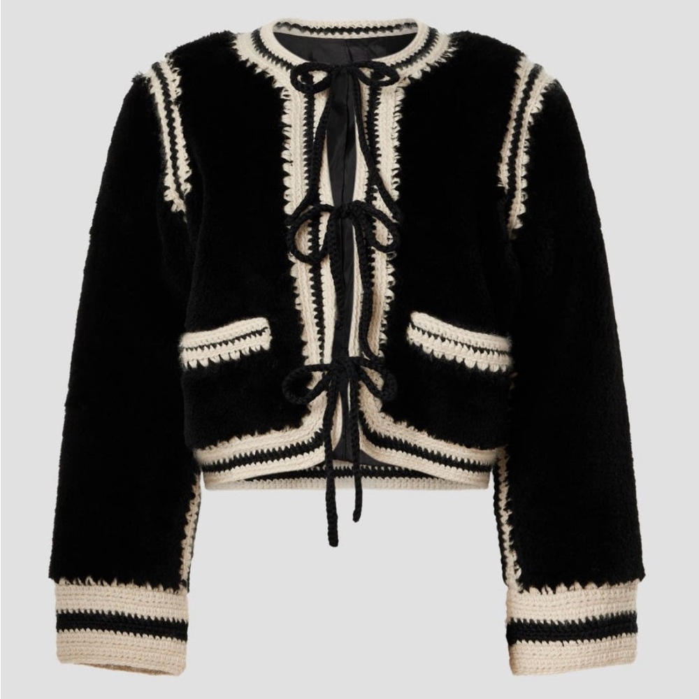 Sea New York Black & Cream Women's Jacket